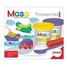 Set Masas Para Moldear Antex Transportes