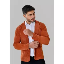 Blazer Masculino Veludo Camurça Cotelê