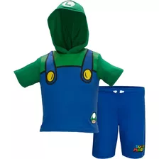 Disfraces Luigi Con Capucha Talla 5 A 6