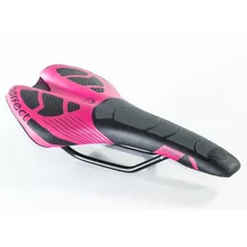 Asiento Sillin Perfect Rosado Bicicleta Ecocuero 