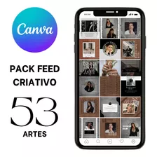 Pack Feed Criativo - Imagens Editáveis Para Feed Do Insta!