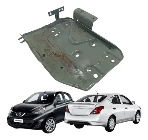 Base Suporte Da Bateria Nissan Versa March 1.6 Original 1