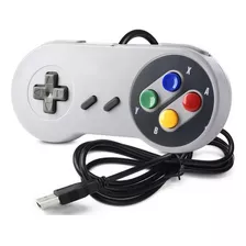 Controle Joystick Usb Super Nintendo Snes P/ Pc Windows Mac