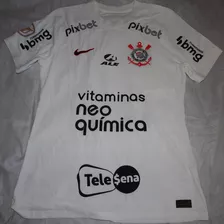 Camisa Corinthians De Jogo Brasileirão 2023 - Wesley