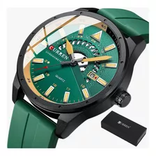 Reloj De Cuarzo Curren Business Calendar Para Hombre