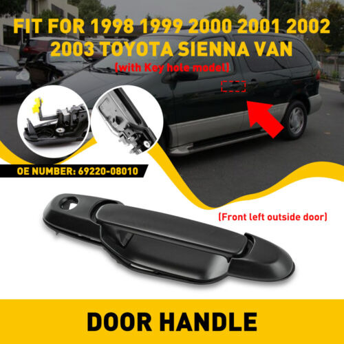 For 1998-2003 Toyota Sienna Van Outside Outer Door Handl Oad Foto 2