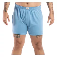 Cueca Samba-canção C/ Abert Masculina Plus Size 100% Algodão