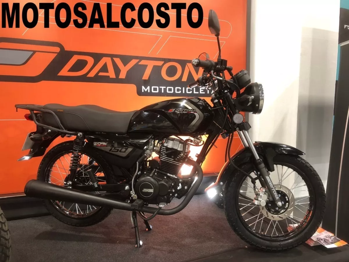 Moto Daytona Worker Force 150cc Trabajo Con Parilla 