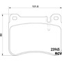 Balatas Delanteras Para Mercedes-benz Clk350 2006-2009