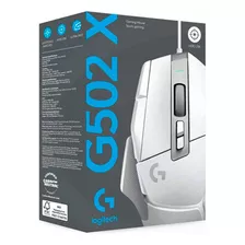 Mouse Logitech G502 X Hero 25k Dpi White