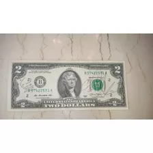 Para Coleccionistas Billete De Dos Dolares