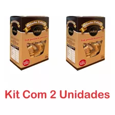 Mini Bolacha Folhada Crocante Canela Kit Com 2 Unidades 