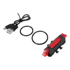 Luz Bici Auxiliar Inalámbrica Usb Color Rojo O Blanco 