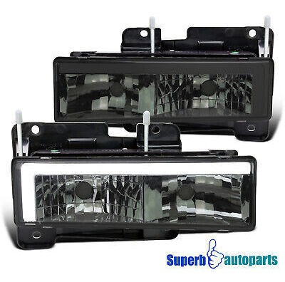 Fit 88-98 Chevy Gmc C/k 1500 2500 C10 Sierra Silverado Smo Foto 2