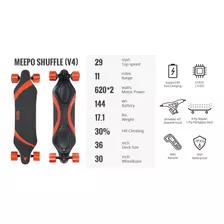 Pantineta Eléctrica Adulto Meepo Shuffle V4 Con Control 46km