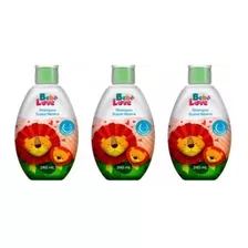 Nutriex Bebê Love Suave Neutro Shampoo 240ml (kit C/03)