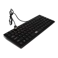 Teclado Usb Compacto Preto P/ Computador Tec202 - Maxmidia