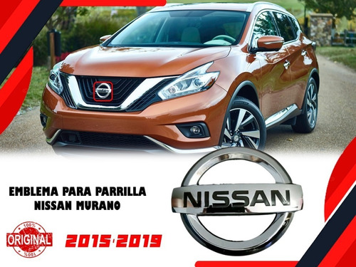 Emblema Para Parrilla Nissan Murano 2015-2021 Foto 2