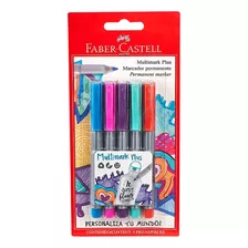 Marcador Faber Multimark Plus Pastel X5