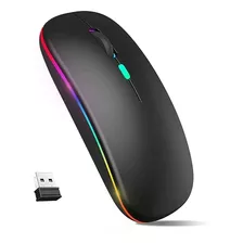 Mouse Inalámbrico Recargable Ultradelgado Silencioso