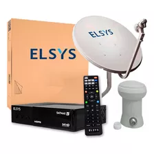 Receptor De Tv Elsys Satmax 5 Sat Hd + Antena Banda Ku+ Lnbf