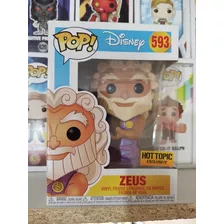 Funko Pop Disney Hercules Zeus Hot Topic Exclusive