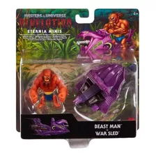 Boneco Mini Eternia Beast Man E War Sled - Mattel