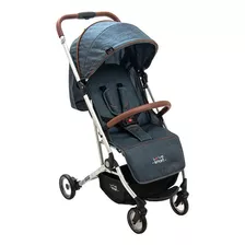 Cochecito De Paseo Love Smart 1008 Jean Con Chasis Color Plateado