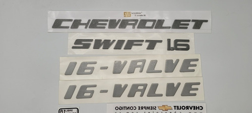 Chevrolet Swift 1.6 16 Valve Calcomanas Y Emblemas  Foto 3