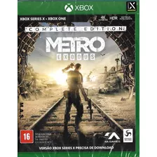 Metro Exodus: Complete Edition - Xbox One/series - Novo!!!