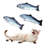 Brinquedo Para Gato Peixe Com Catnip 18cm