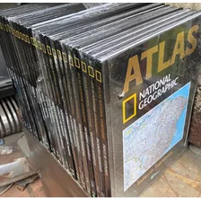 Livro Abril Atlas National Geographic 26vol Completa Antiga