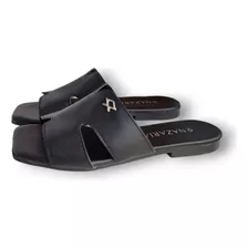 Sandalias Mujer Chatas Bajas H Original Nazaria 