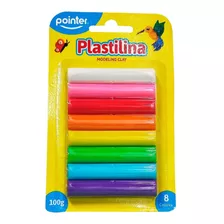 Plastilina Pointer Modeling Clay X 12 Colores.