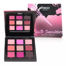 Paleta De 9 Sombras Para Ojos Compass Of Creativity Bperfect