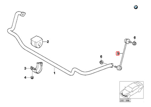 Bieleta Delantera Para Bmw Z4 E86 M3.2 Repuesto Foto 2