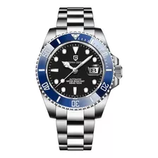 Relógio Automático Submariner Pagani 40mm Vidro Safira 