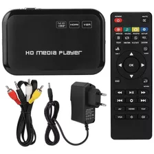 Media Player Full Hd 1080p Usb Hdd Hdmi Vga Mkv H264 Control