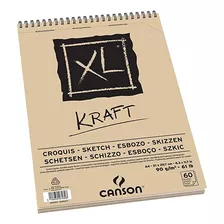 Canson Xl Croquera Kraft, A4 21x29.7cm