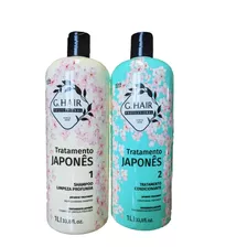 Kit Shampoo E Tratamento Japonês 1l G Hair