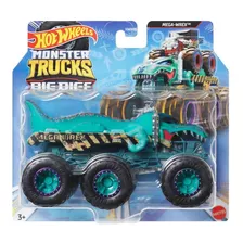 Hot Wheels Caminhão Reboque Monster Trucks Mattel 1/64 Hwn86