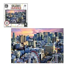 Puzzle Grandes Ciudades De 1000 Pz, Tokio, Japón
