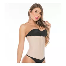 Fajas Salome Cinturilla Moldeador Con Cierre 0315-1 Beige