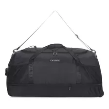 Bolso Cecchini Plegable Con Ruedas Viaje Deportivo Amplio Color Negro Bolso Cch Con Ruedas