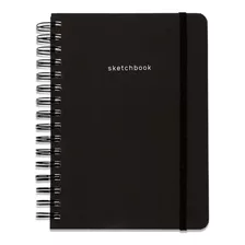 Caderno De Desenho 90g A5 100 Folha Lisa Sketchbook Esboços