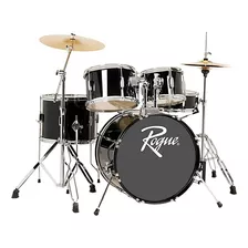 Rogue Rgd0520 5-piece Complete Drum Set Black 