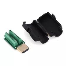 Conector Hdmi Sin Solduras, Terminal De Salida De Enchufe 