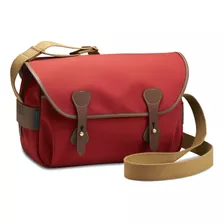 Billingham S4 Shoulder Bag (burgundy Canvas/chocolate Leathe