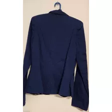 Blazer Vestir Azul Estancias Chiripa T 1 (40) Impecable
