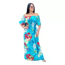 Vestidos Para Gordinhas Plus Size Longo Ciganinha